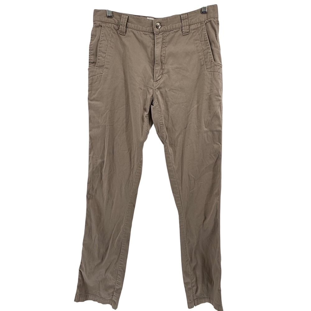 Mountain Khakis MK Jackson Hole Wyoming Mens 32x34 Khaki Chino Pants Cotton